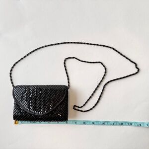 Black Sequined Evening Bag